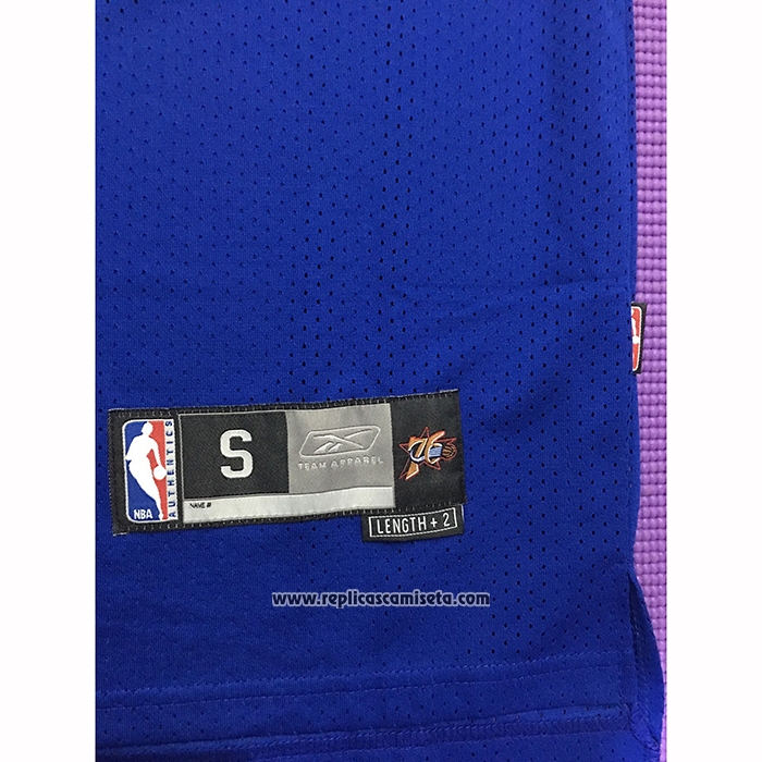 Camiseta Philadelphia 76ers Allen Iverson #3 Retro 10th Azul